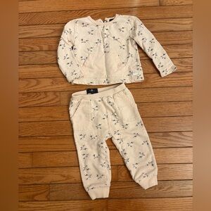 7 For All Mankind infant 18 month two-piece sweat set